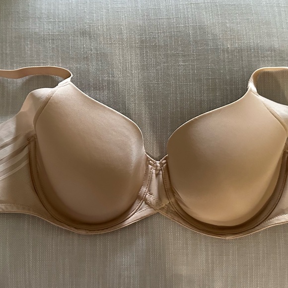 Paramour Felina Marvelous Side Smoothing T-Shirt Nude Bra - Picture 2 of 8
